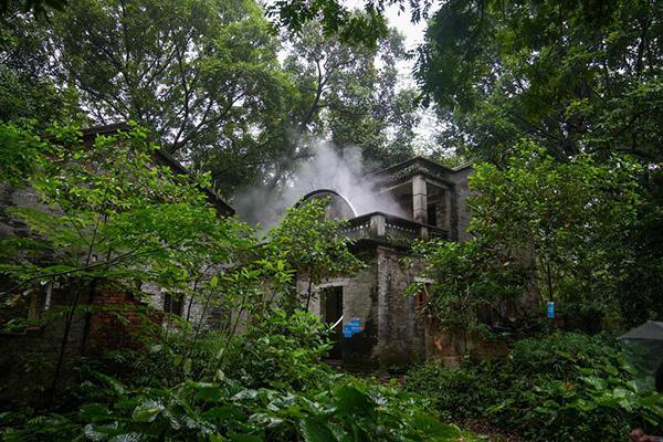 广东南海大地艺术节凰岗村艺术片区一展示作品