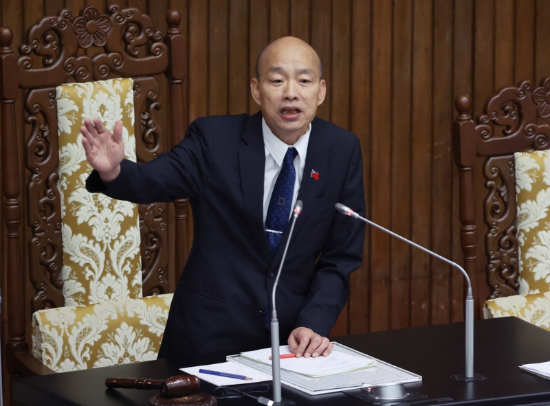 韩国瑜。中时资料照