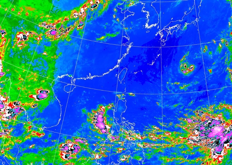 下周台湾以东、日本以南将有相当大范围的“季风环流圈”建立